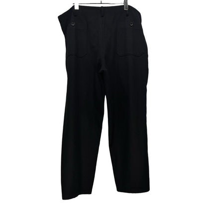 Y's for men Wool Cashmere Flannel Pants Black Size 3