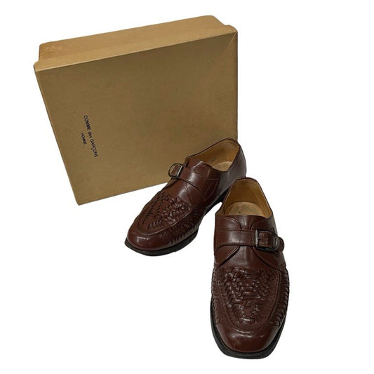 Comme des Garcons Homme Intrecciato Monk Boots 80s Size 25