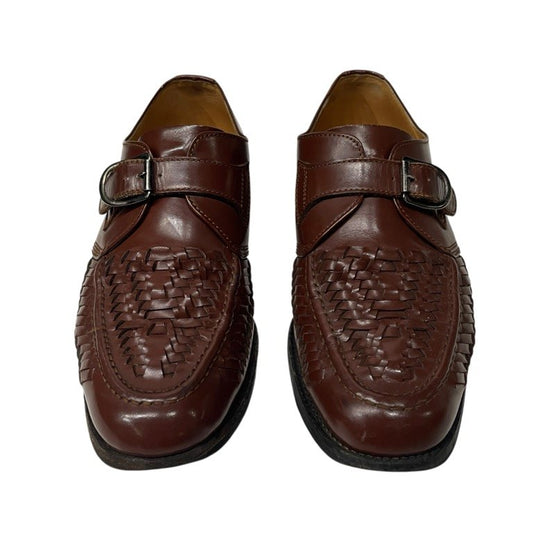 Comme des Garcons Homme Intrecciato Monk Boots 80s Size 25