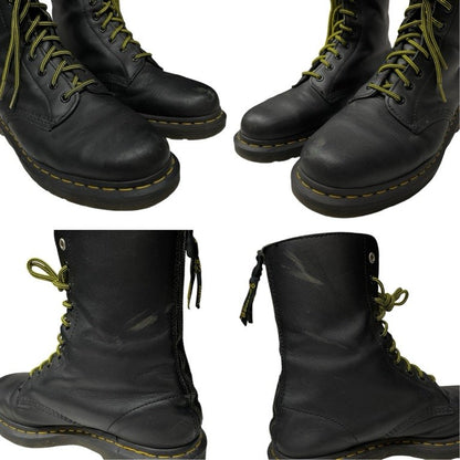 Dr. Martens Y's 10-Eye Wanamaleather Back Zip Size EU 43