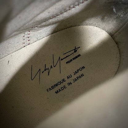 Yohji Yamamoto 95AW Wool Leather Patchwork Hi-Top Size M
