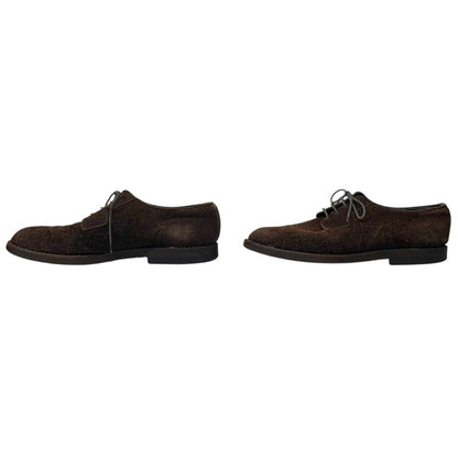 Comme des Garcons HOMME Brown Suede Lace-Up Boots 20SS