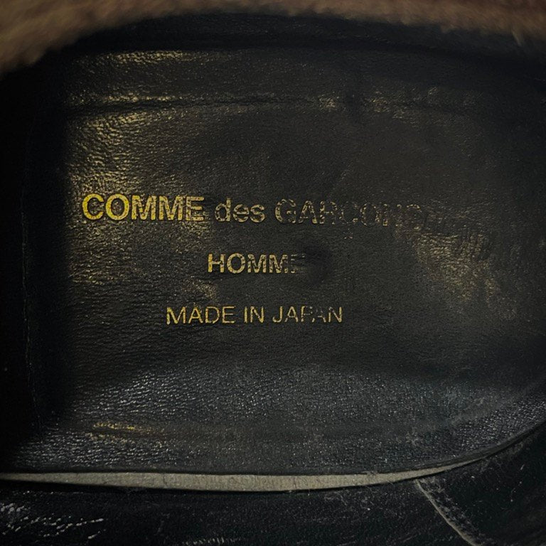 Comme des Garcons HOMME Brown Suede Lace-Up Boots 20SS