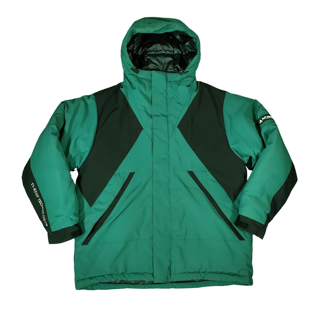 HUF Japan Exclusive Padded Nylon Puff Jacket Green Size M