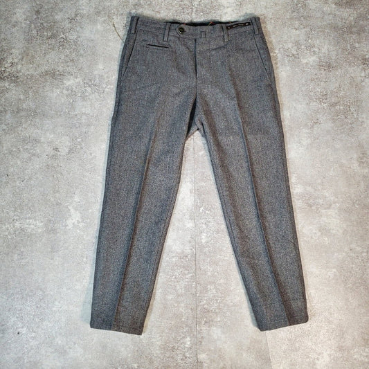 PT01 Wool Slacks Gray Italian Brand Size 42