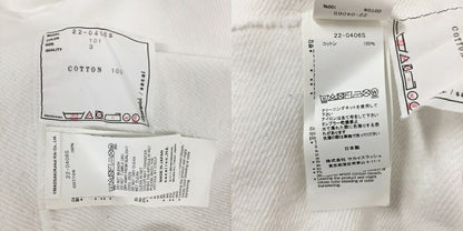 SACAI( MADSAKI Front Flock Print Sweatshirt White Size 3