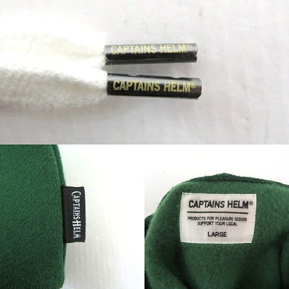 CAPTAINS HELM Helm Local Pullover Hoodie Green Size L
