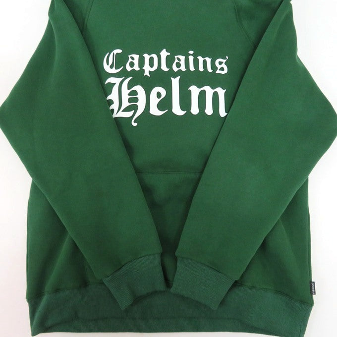 CAPTAINS HELM Helm Local Pullover Hoodie Green Size L