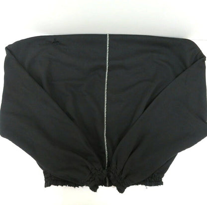SHINYAKOZUKA Distressed Loose Giant Sweatshirt Black Size S