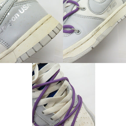 NIKE DUNK LOW Off-White 1 of 50 Sail Gray Sneakers
