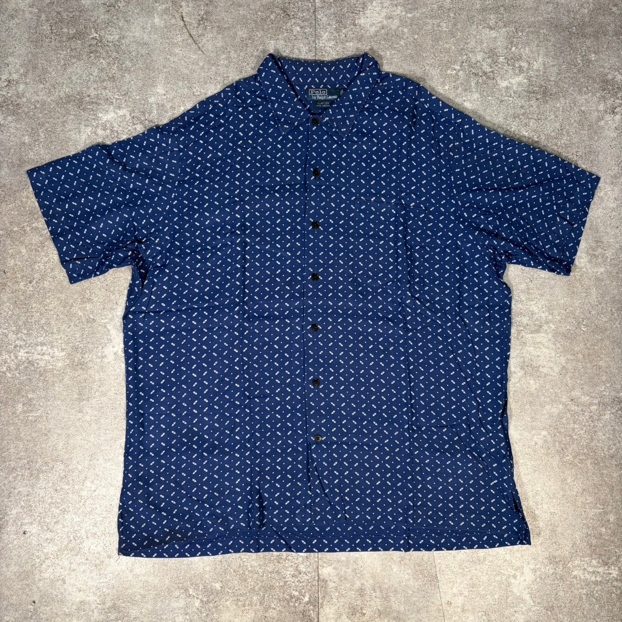 Polo by Ralph Lauren 90s "CLAYTON" Collar Shirt Size XL