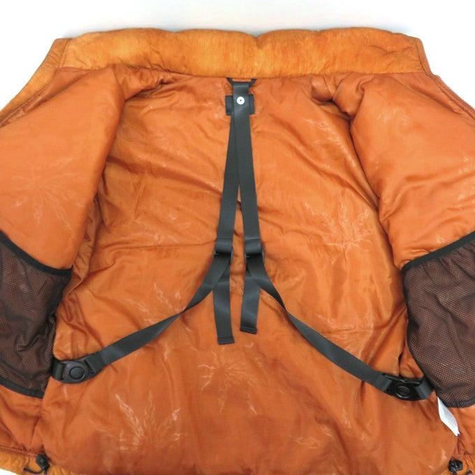 HUF Tie-Dye Puffer Jacket Orange Size S