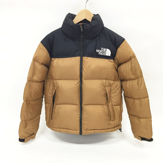 THE NORTH FACE Short Nuptse Down Coat Utility Brown Size M