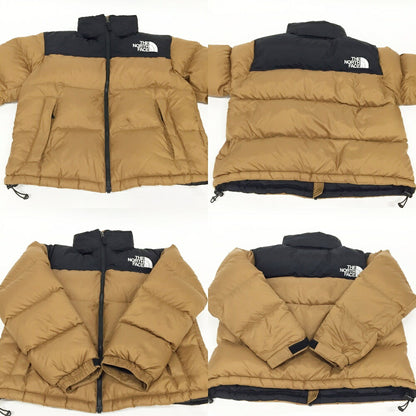 THE NORTH FACE Short Nuptse Down Coat Utility Brown Size M