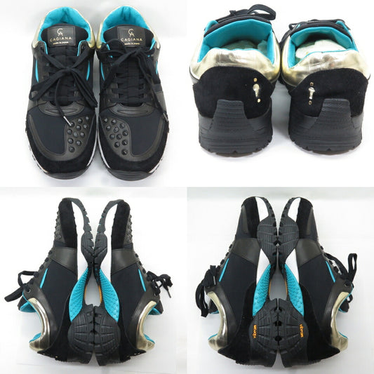 CAGIANA YUGI Black Vibram Sole Sneakers