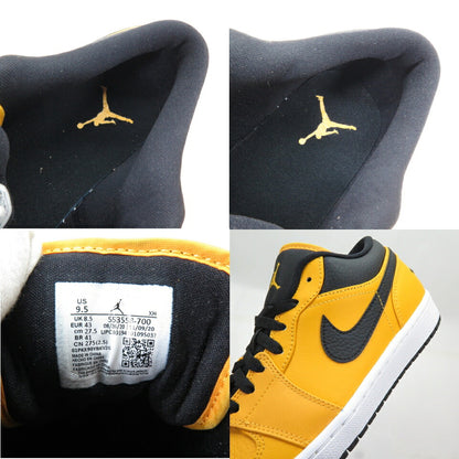 NIKE Air Jordan 1 Low University Gold Sneakers