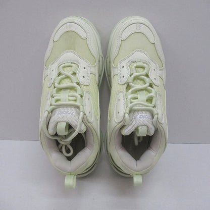 BALENCIAGA Triple S Cream Sneakers Size 27cm