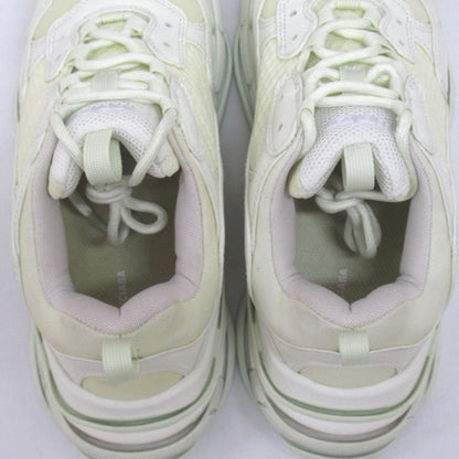 BALENCIAGA Triple S Cream Sneakers Size 27cm