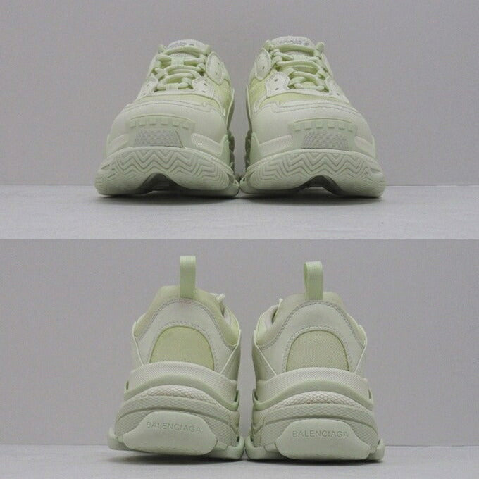 BALENCIAGA Triple S Cream Sneakers Size 27cm
