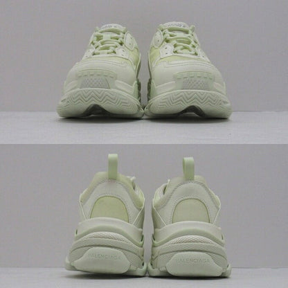 BALENCIAGA Triple S Cream Sneakers Size 27cm