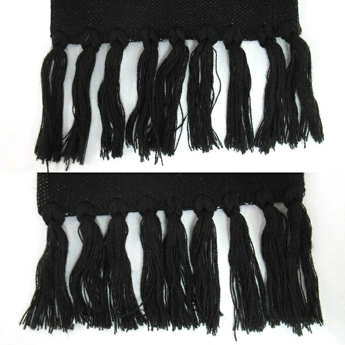 Wasted Youth FW22 Football Scarf Black Size ONE SIZE