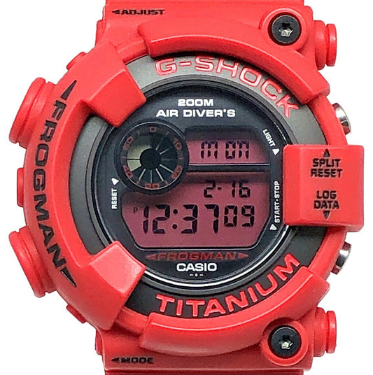 G-SHOCK FROGMAN 2000 Limited Red ONE SIZE Watch Size ONE SIZE