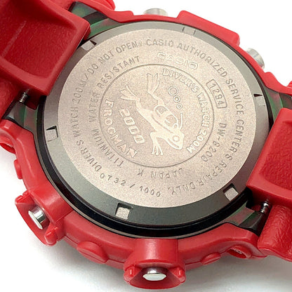 G-SHOCK FROGMAN 2000 Limited Red ONE SIZE Watch Size ONE SIZE