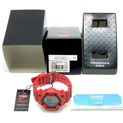 G-SHOCK FROGMAN 2000 Limited Red ONE SIZE Watch Size ONE SIZE