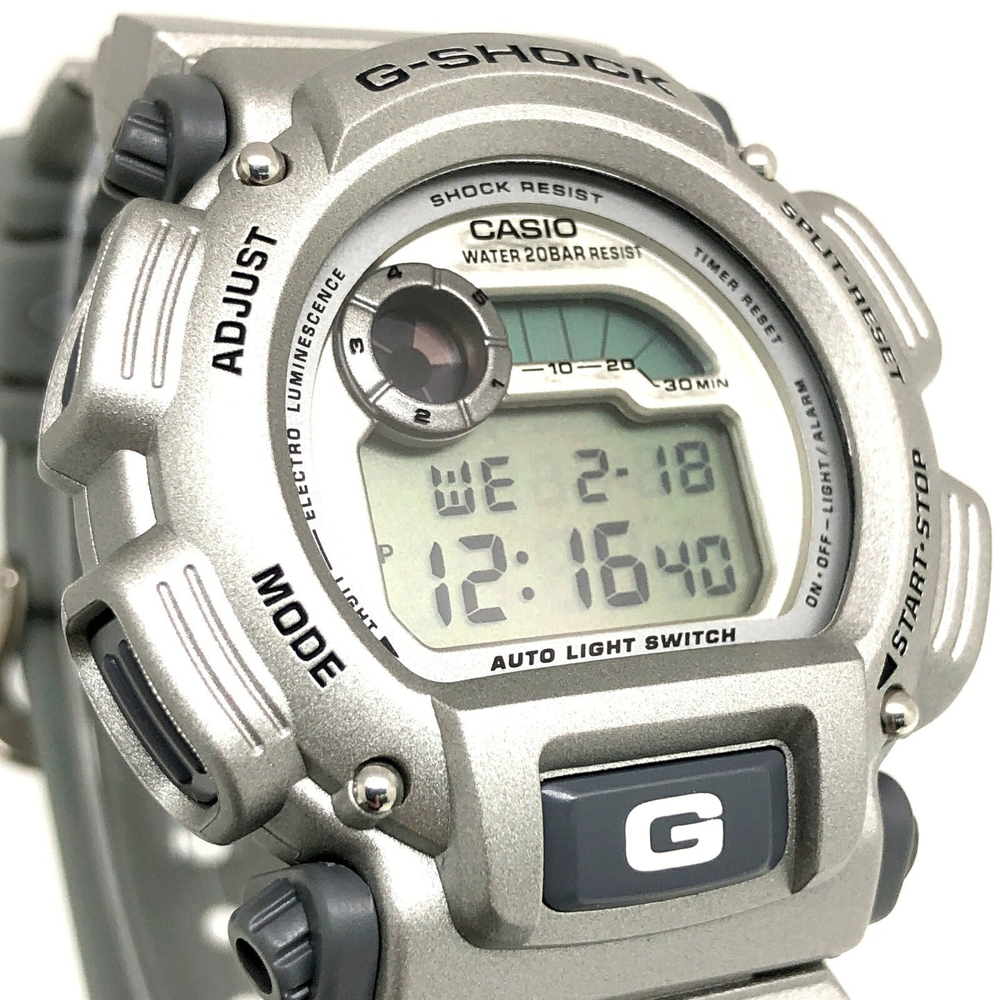 G-SHOCK X-tream Triple Crown Silver Band Watch Size ONE SIZE