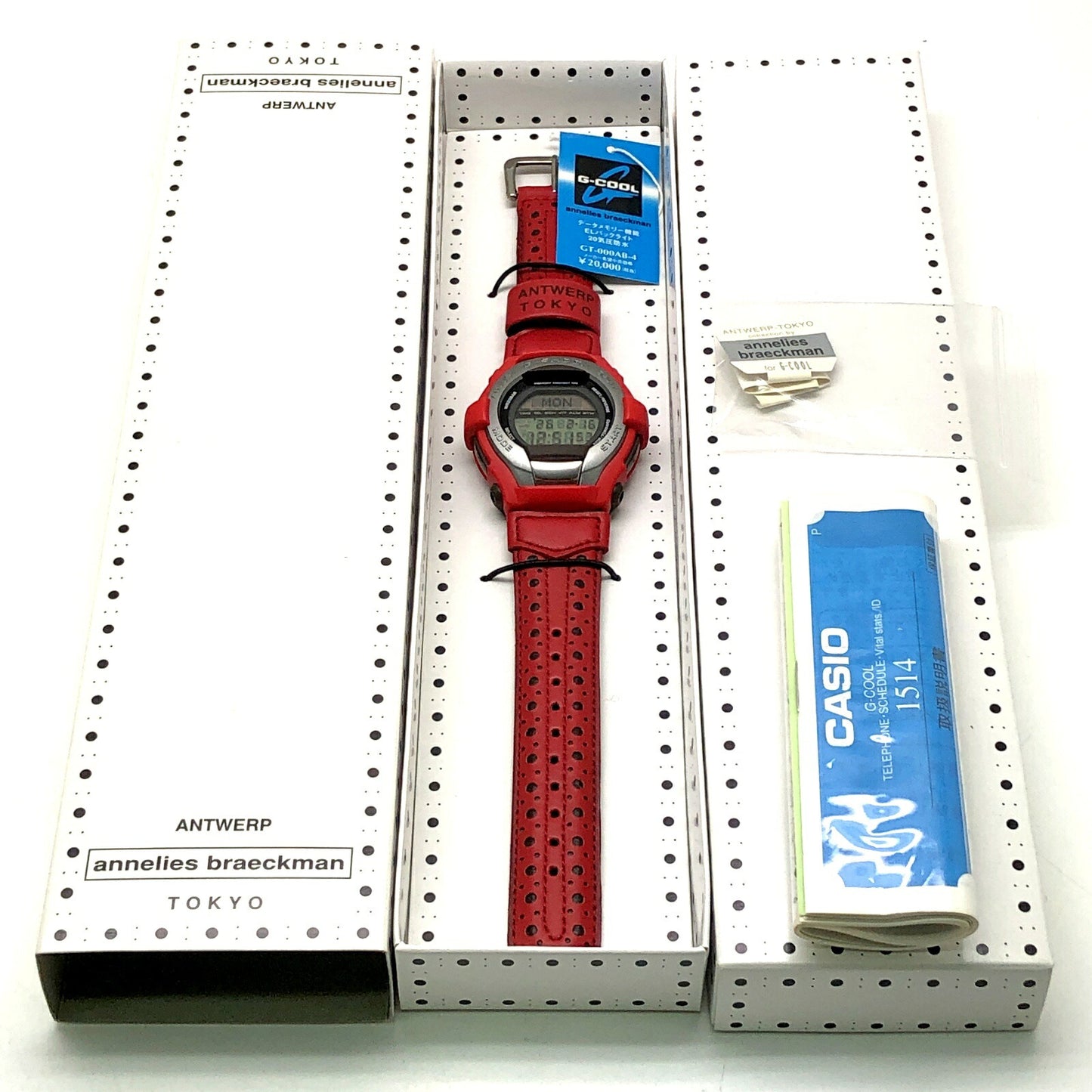 G-SHOCK GT-000AB-4 G-Cool Annelies Red Watch Size ONE SIZE