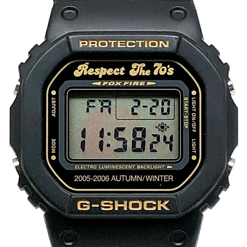 G-SHOCK DW-5600VT Lark Freedom Watch Black Size ONE SIZE