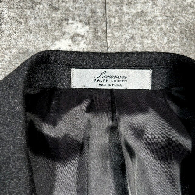 RALPH LAUREN Cashmere Blend Tailored Blazer Size 40S