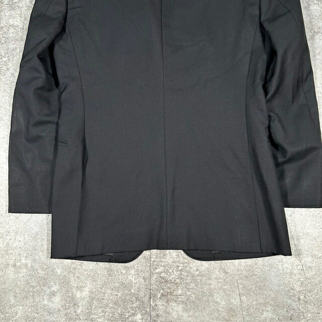 Burberry Black Label Tailored Jacket Black Slim Fit Size 36R