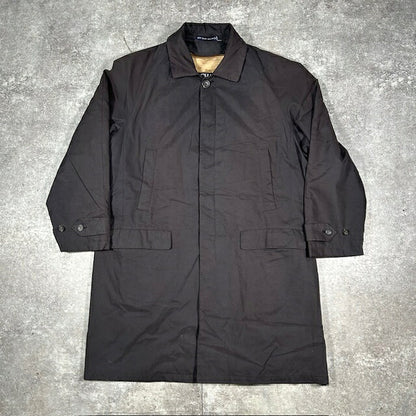 CHAPS Ralph Lauren Balmacaan Liner Coat Black Size 40