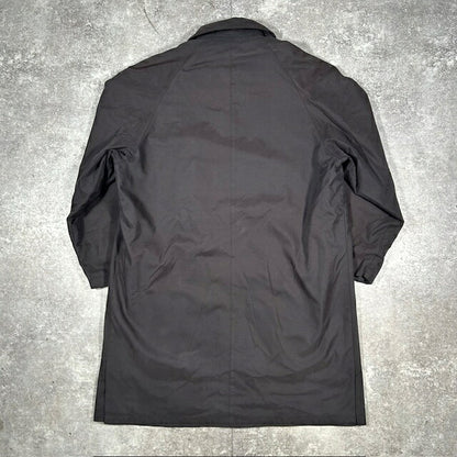 CHAPS Ralph Lauren Balmacaan Liner Coat Black Size 40