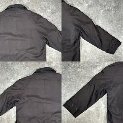 CHAPS Ralph Lauren Balmacaan Liner Coat Black Size 40