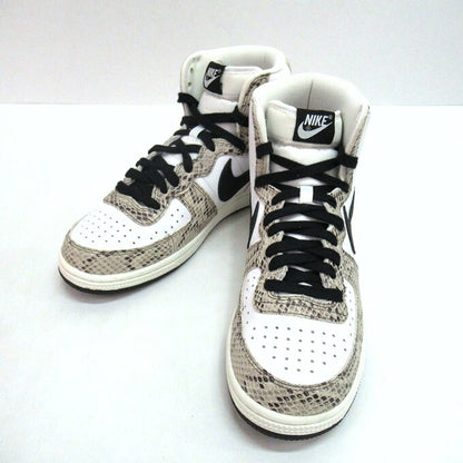 NIKE Terminator High White Black Cocoa Sneakers Size 27cm