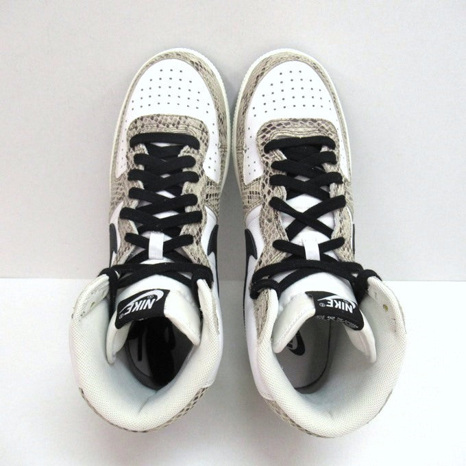 NIKE Terminator High White Black Cocoa Sneakers Size 27cm