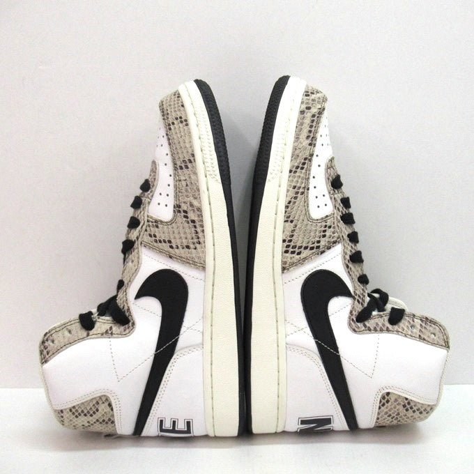 NIKE Terminator High White Black Cocoa Sneakers Size 27cm