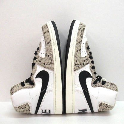 NIKE Terminator High White Black Cocoa Sneakers Size 27cm