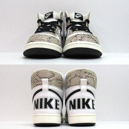 NIKE Terminator High White Black Cocoa Sneakers Size 27cm