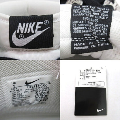 NIKE Terminator High White Black Cocoa Sneakers Size 27cm