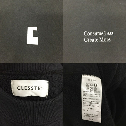 CLESSTE Black Sweatshirt Size 1