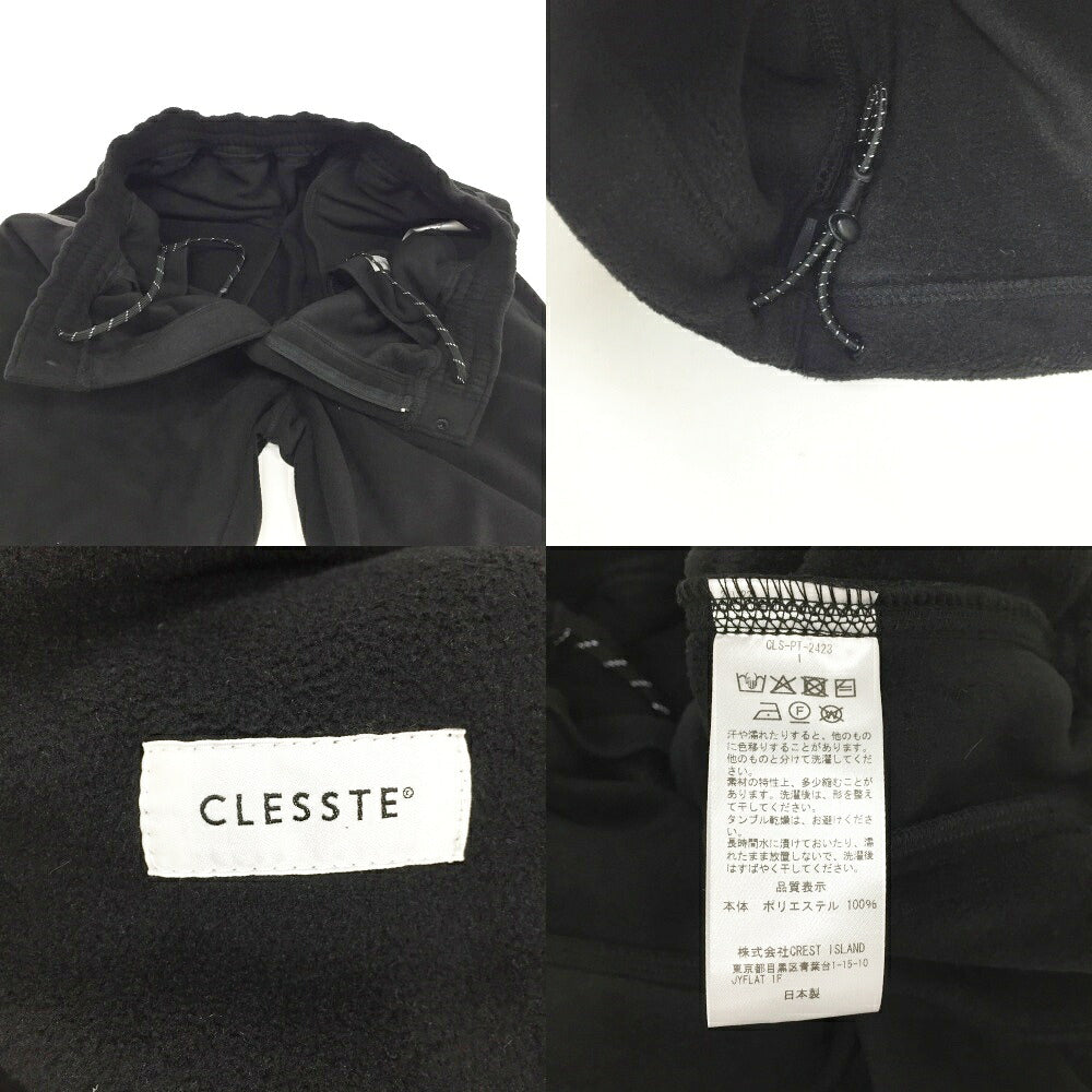 CLESSTE Black Polartec Fleece Pants Size 1