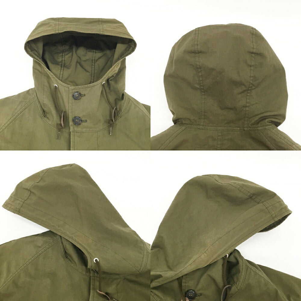 COMME des GARCONS HOMME Khaki Hooded Coat Size S