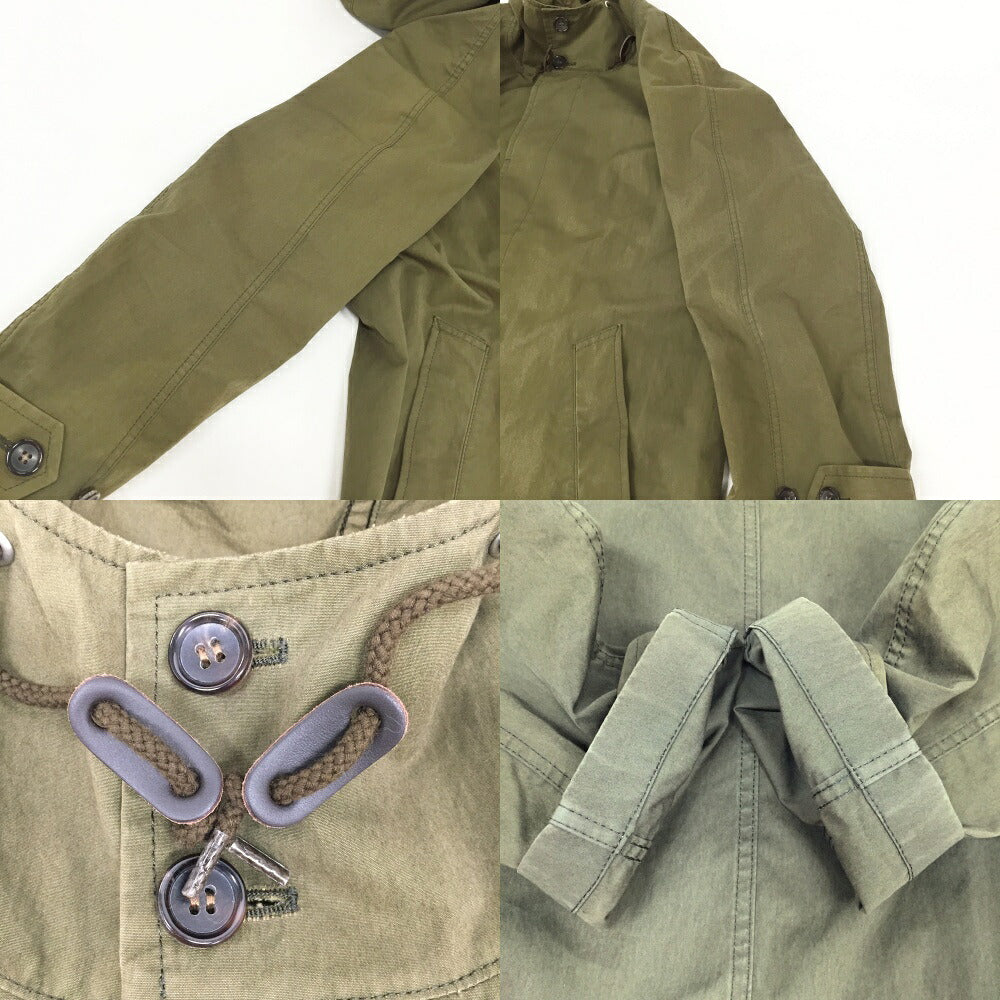 COMME des GARCONS HOMME Khaki Hooded Coat Size S