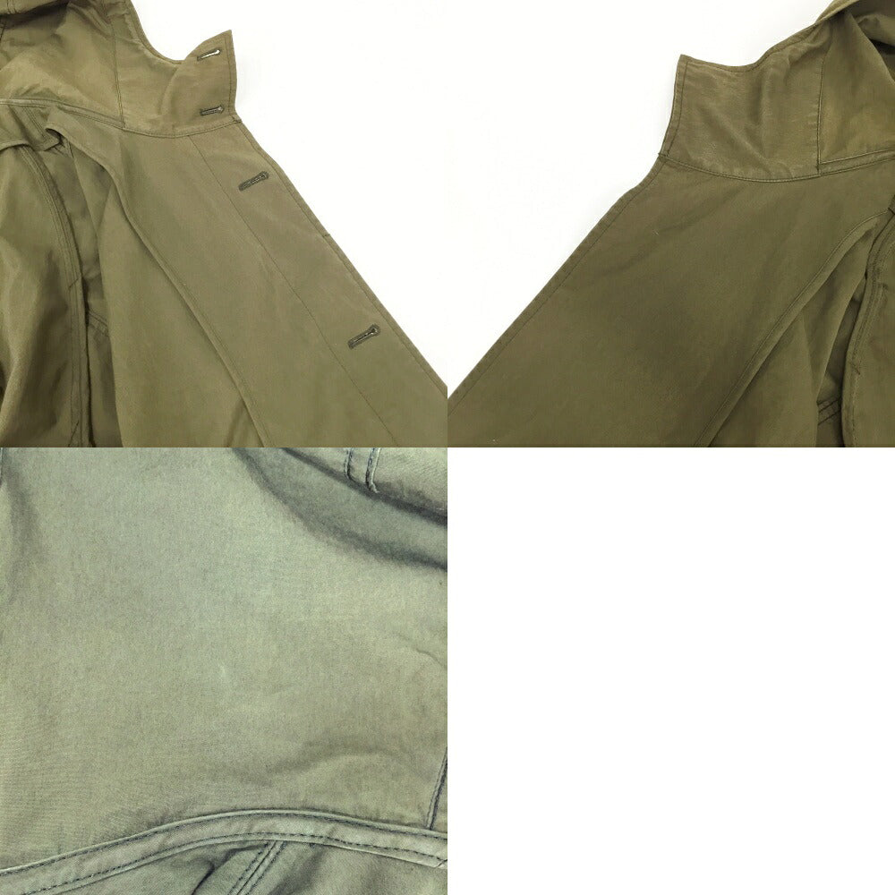COMME des GARCONS HOMME Khaki Hooded Coat Size S