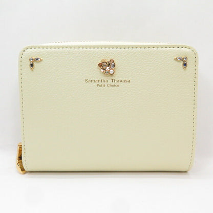 Samantha Thavasa Petit Choice Wallet Yellow Size ONE SIZE