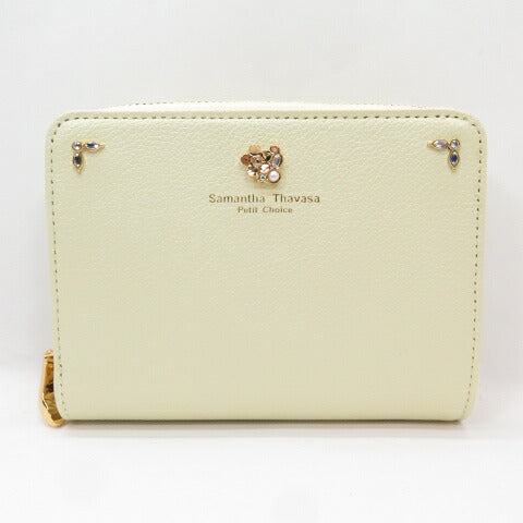 Samantha Thavasa Petit Choice Wallet Yellow Size ONE SIZE