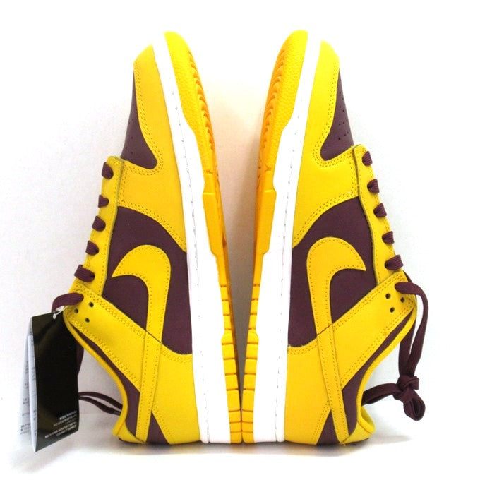 NIKE Dunk Low Retro "Arizona" Gold Sneakers Size 28cm